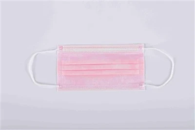 Individually wrapped 3-ply non-woven face masK